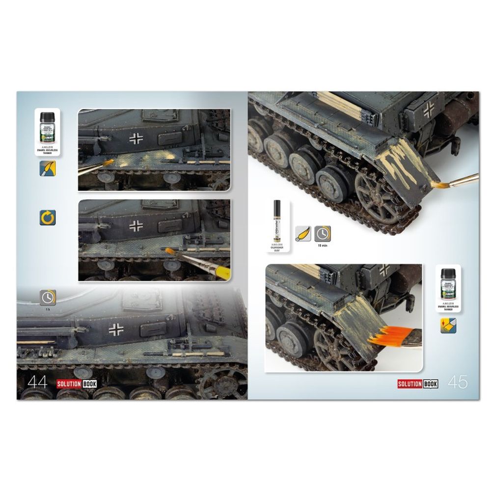 Solution Book 33 How to Paint WWII German Panzer Grey Vehicles Ammo