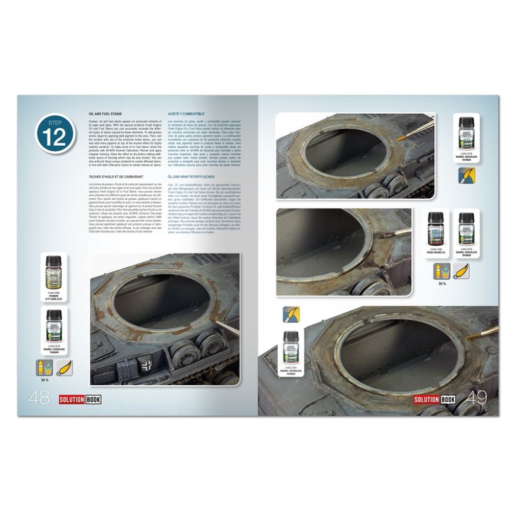 Solution Book 33 How to Paint WWII German Panzer Grey Vehicles Ammo