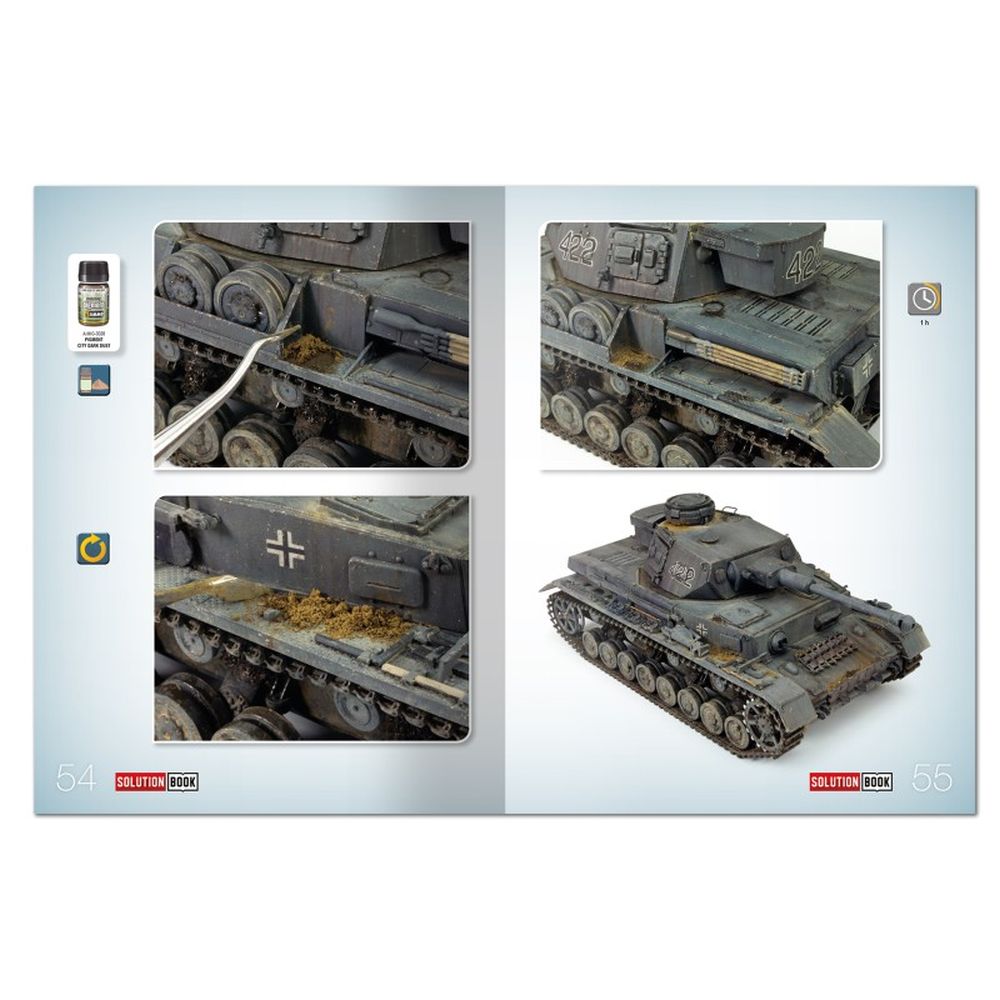 Solution Book 33 How to Paint WWII German Panzer Grey Vehicles Ammo