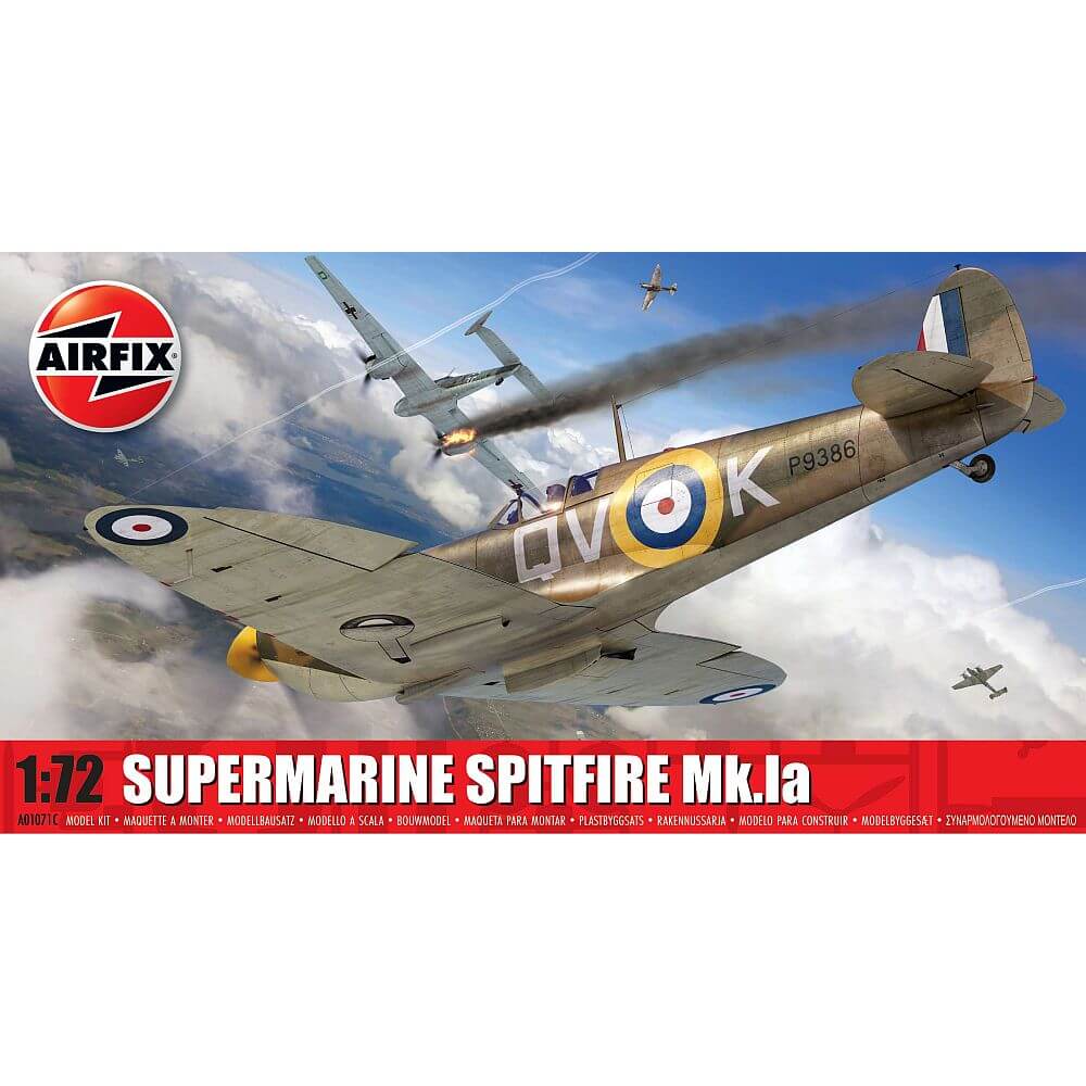 1:72 Supermarine Spitfire Mk.Ia A01071C Airfix