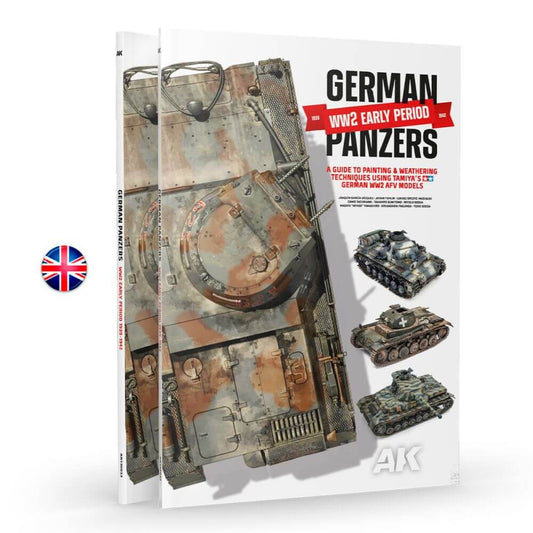 German Panzers 1939-1942 WW2 Early Period AK130033 AK Interactive