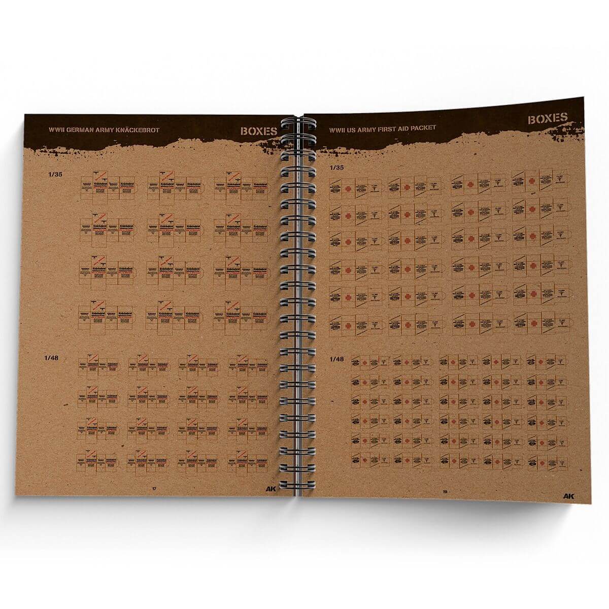 Cut-Outs Book 1:35/1:48/1:72 AK130035 AK Interactive