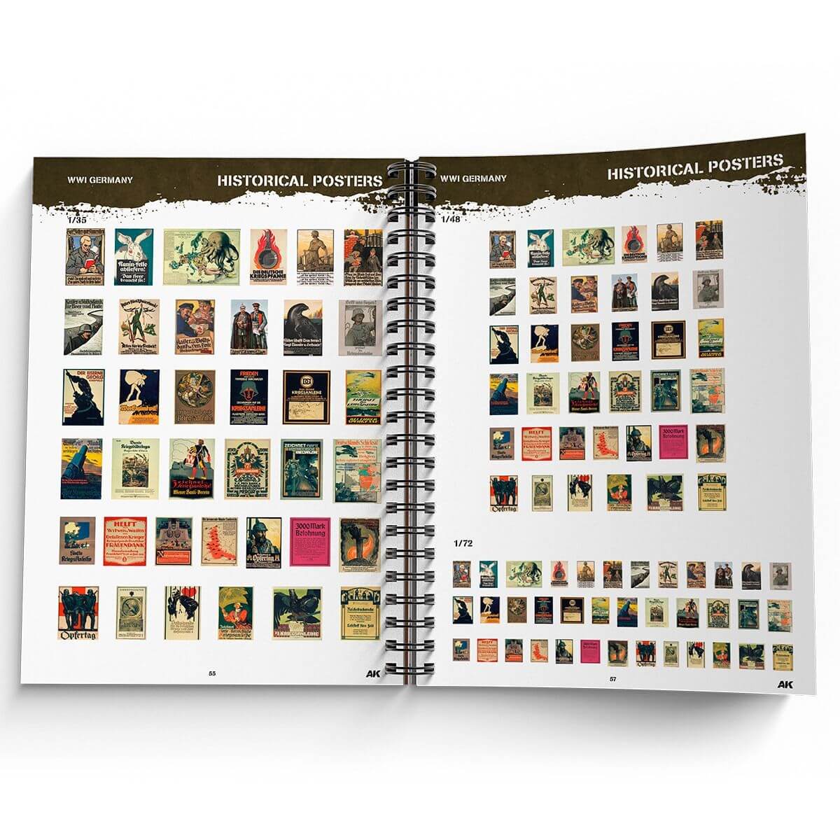 Cut-Outs Book 1:35/1:48/1:72 AK130035 AK Interactive