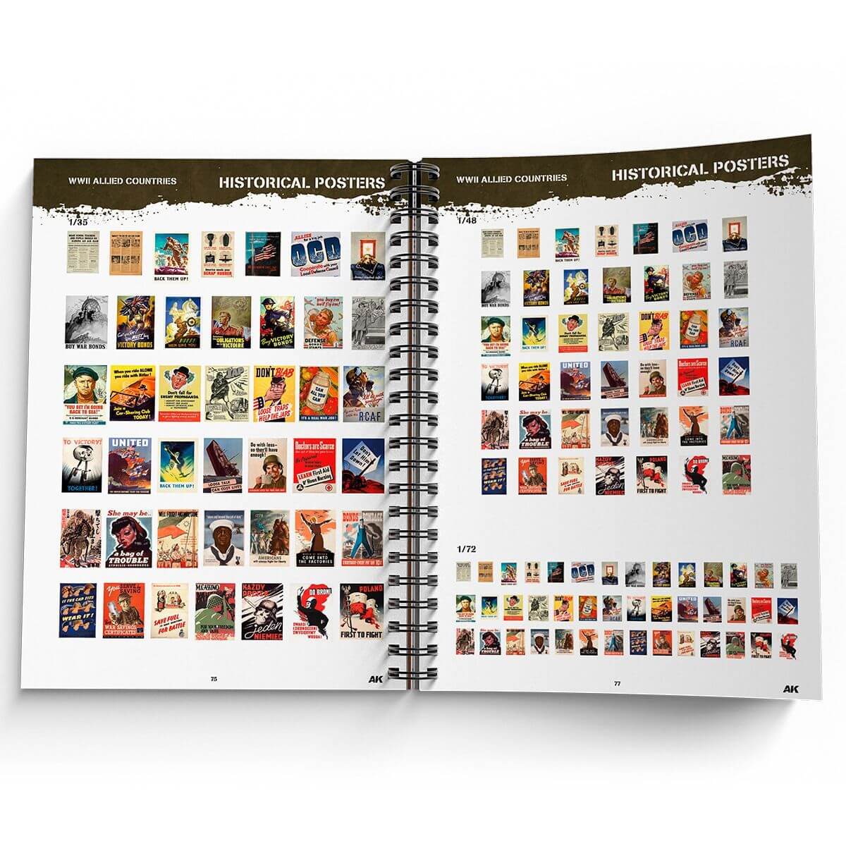 Cut-Outs Book 1:35/1:48/1:72 AK130035 AK Interactive