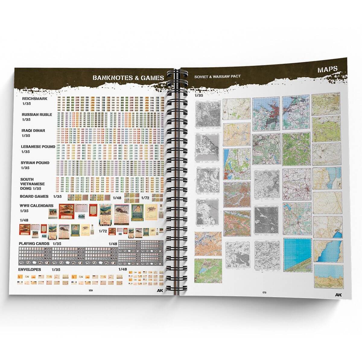Cut-Outs Book 1:35/1:48/1:72 AK130035 AK Interactive