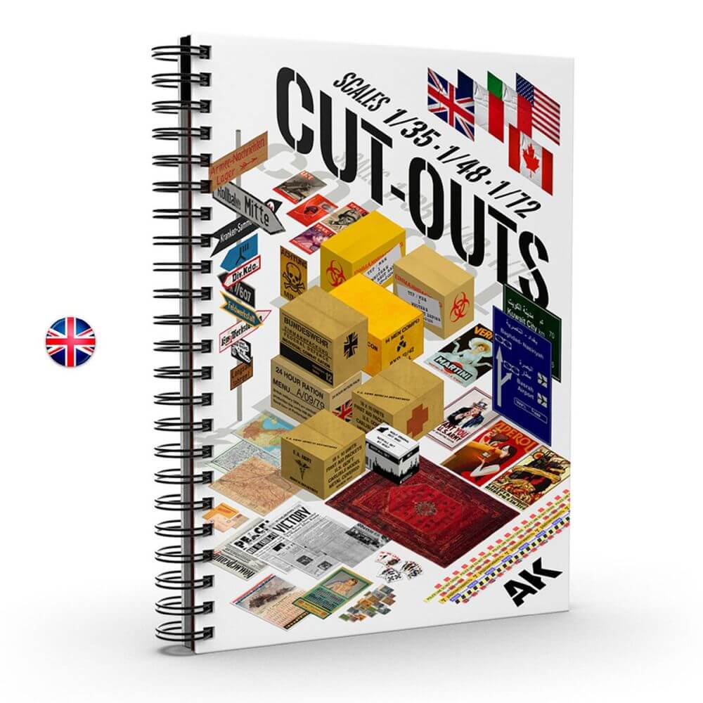 Cut-Outs Book 1:35/1:48/1:72 AK130035 AK Interactive