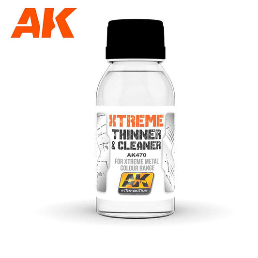 100ml Xtreme Cleaner & Thinner AK Interactive AK470
