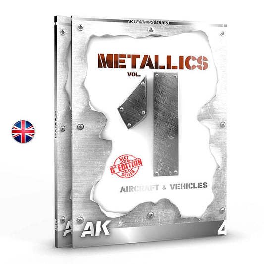 AK Learning Series 4: Metallics Vol.1 Aircraft & Vehicles AK507