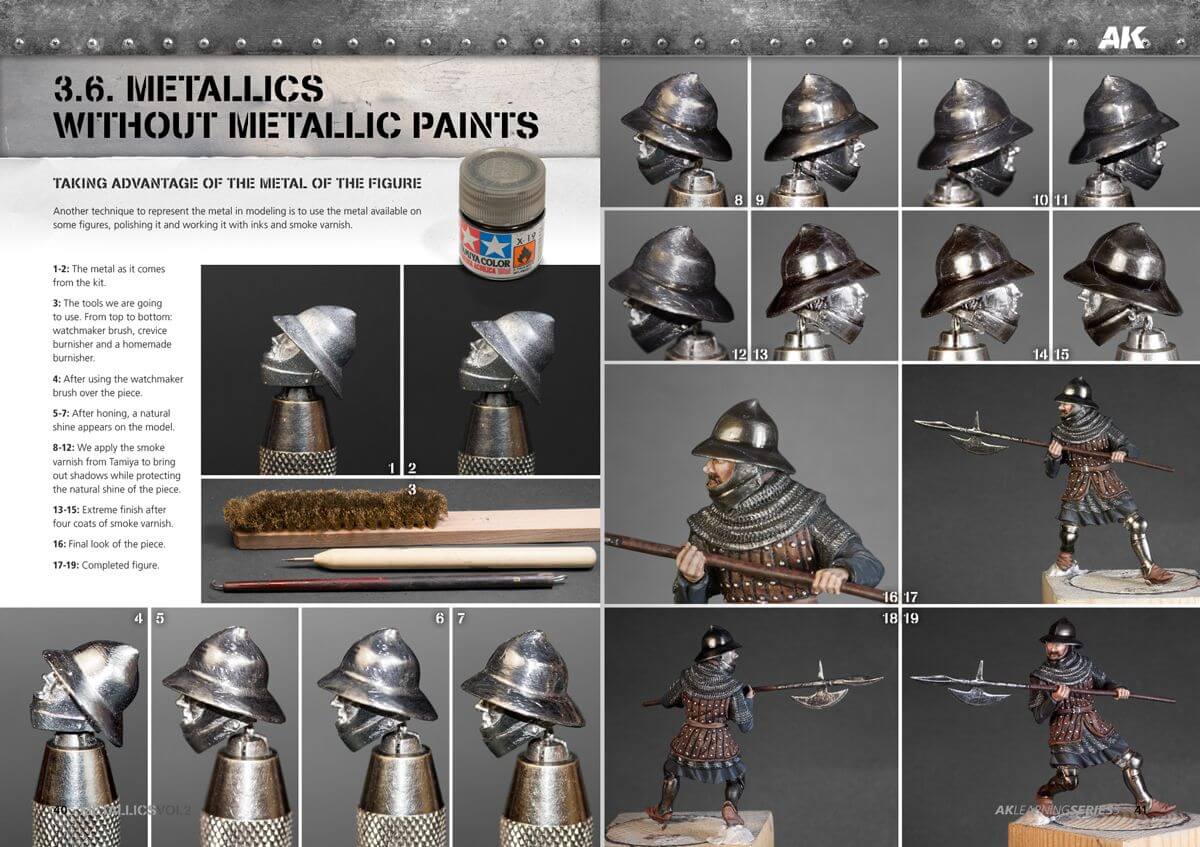 AK Learning Series 5: Metallics Vol.2 Figures Historical & Fantasy AK508