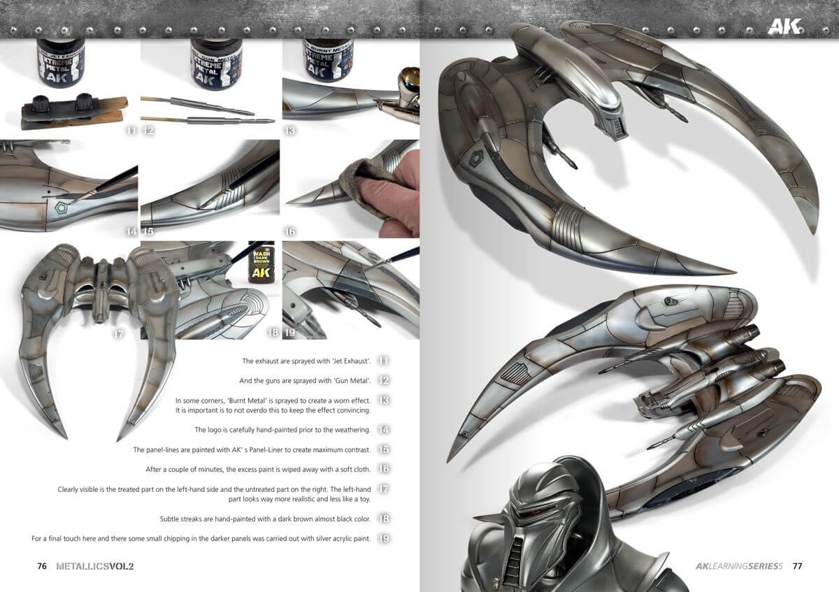 AK Learning Series 5: Metallics Vol.2 Figures Historical & Fantasy AK508