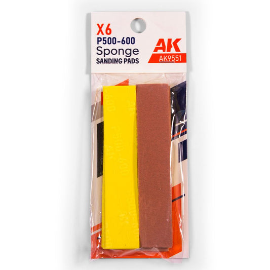 Sponge P500-600 6pcs AK9551 AK Interactive