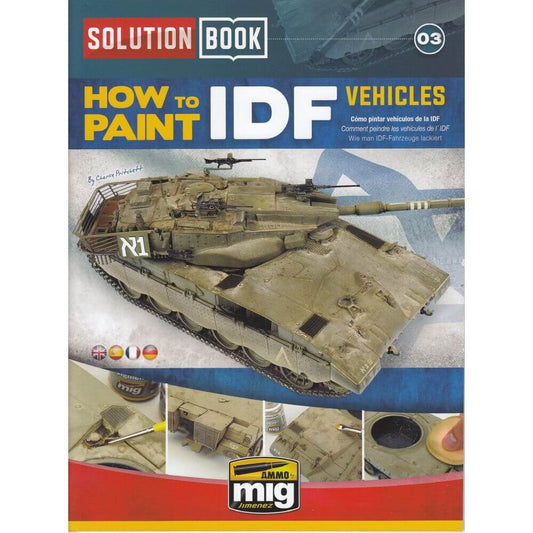 Solution Book 03 How To Paint IDF Vehicles AMIG6501 Ammo