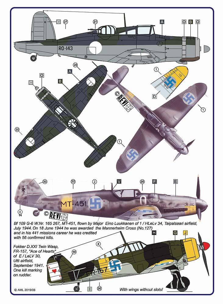 1:72 ...in Finnish Air Force Service! AMLD72022 AML