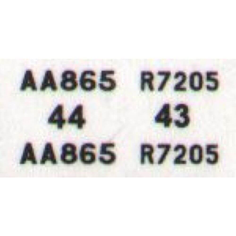 1:72 Spitfire Mk.Ia/Vb with drawings of 313th RAF Sqn AML AMLD72046