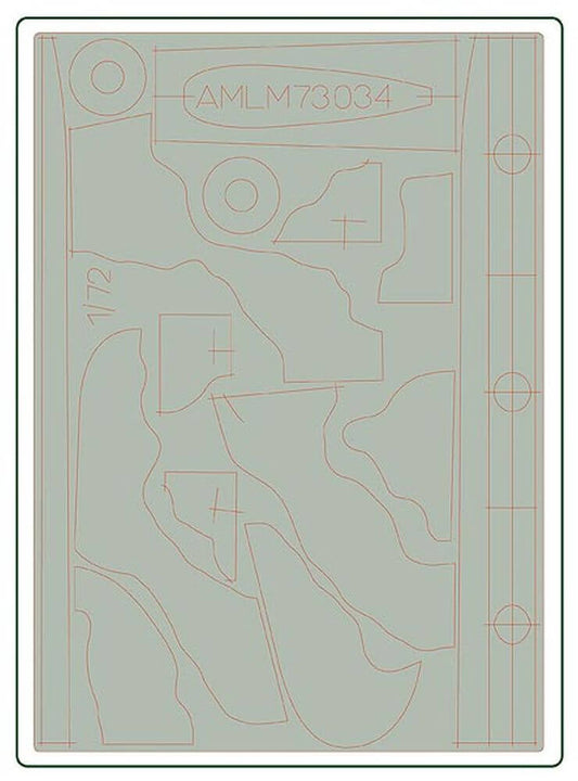 1:72 Halifax Mk.VII Camouflage Masking Set AMLM73034 AML