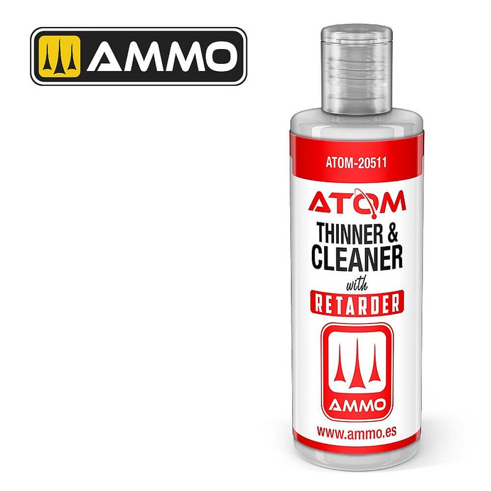 60ml ATOM Thinner and Cleaner with Retarder ATOM-20511 Ammo