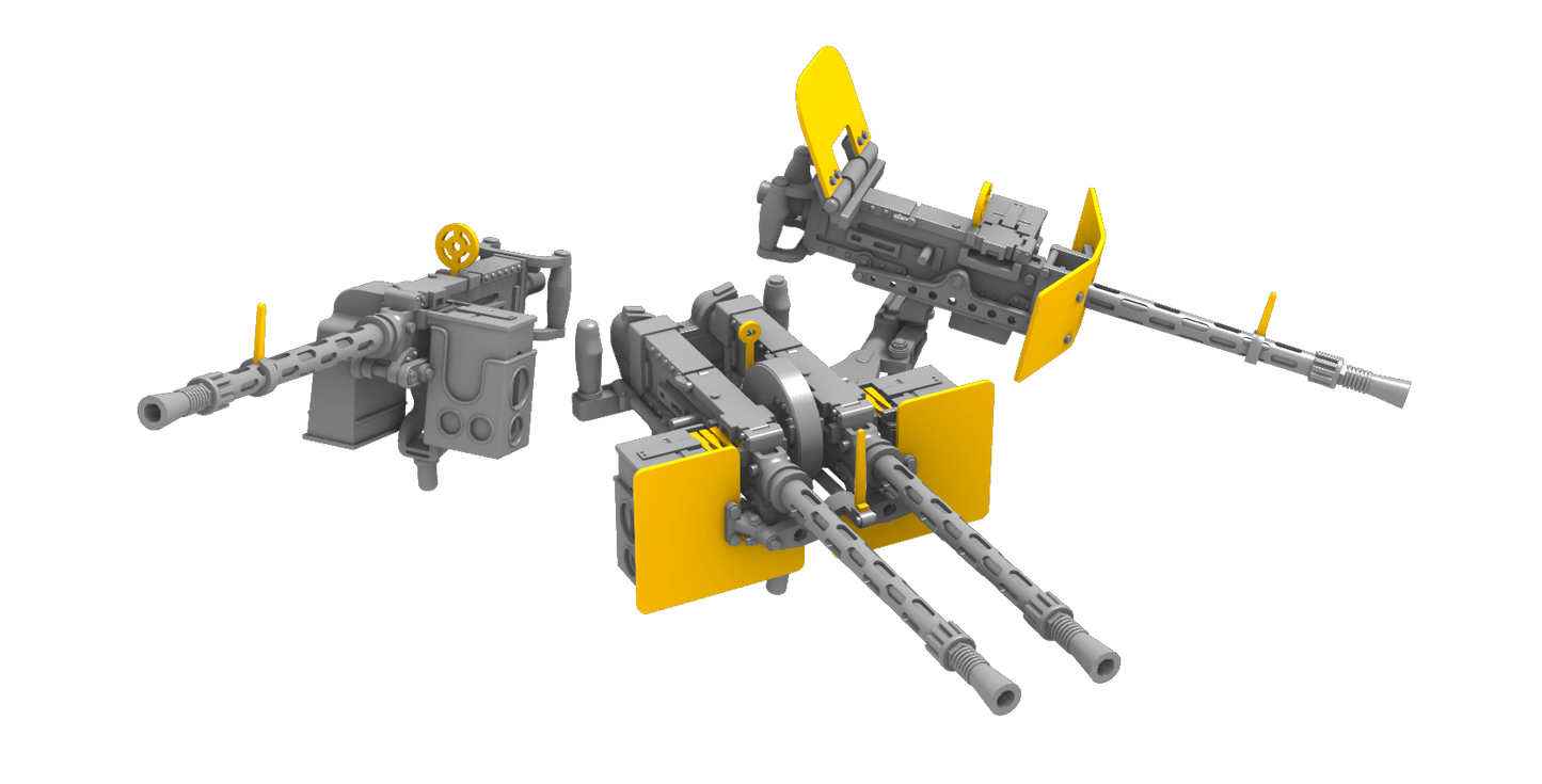 1:48 DB-7 Boston Mk.III Ventral & Dorsal Machine Guns for HK Models 4519 CMK