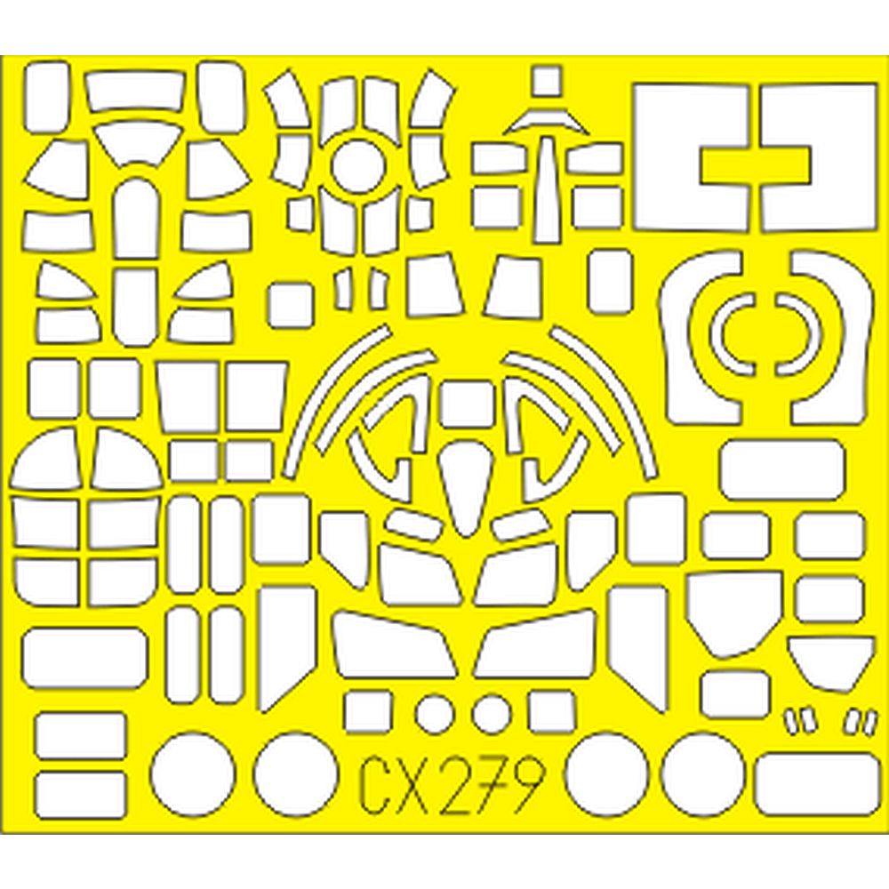 Eduard CX279 B-17G paint mask for Revell 1/72
