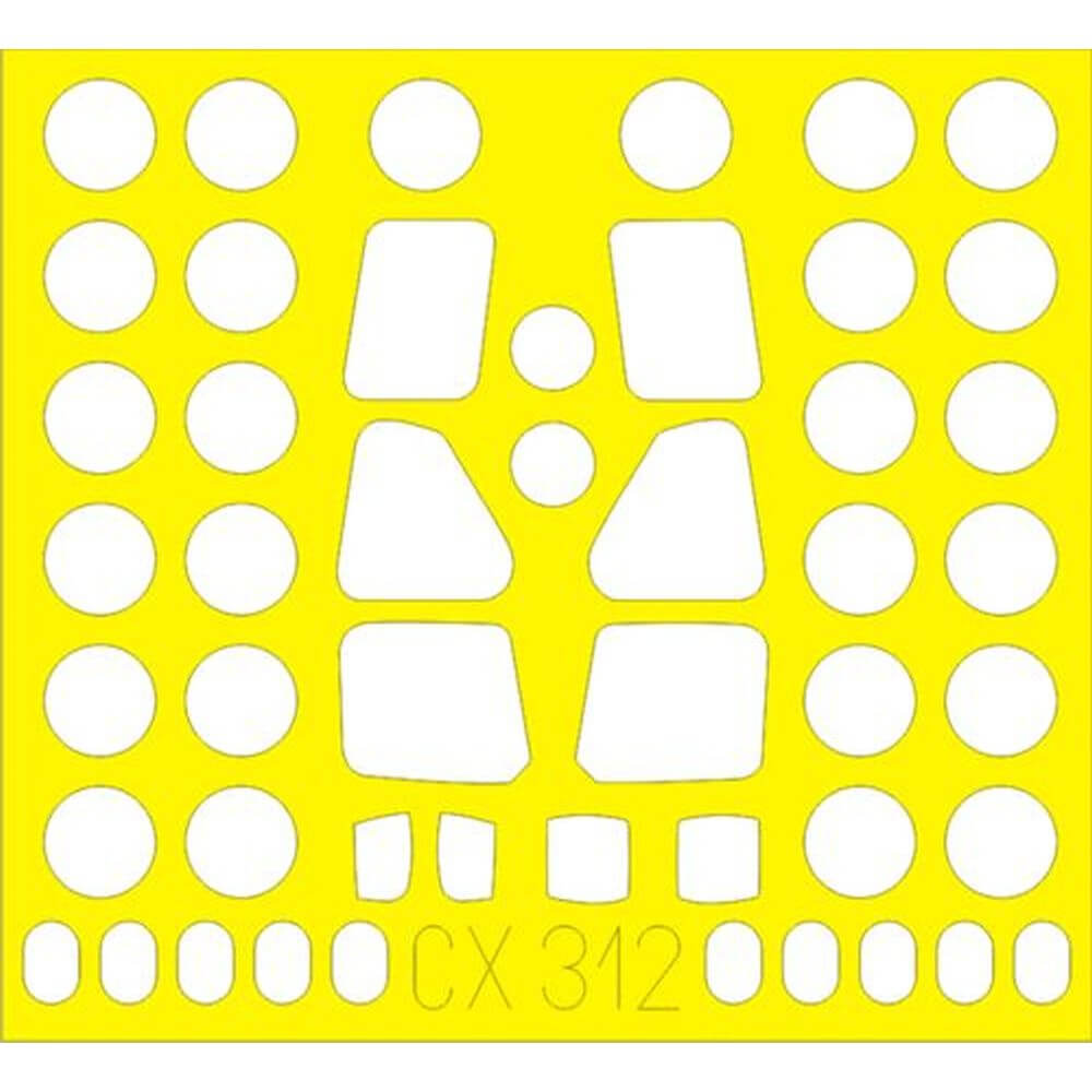 1:72 Airbus A400M Grizzly Masking Set for Revell CX312 Eduard