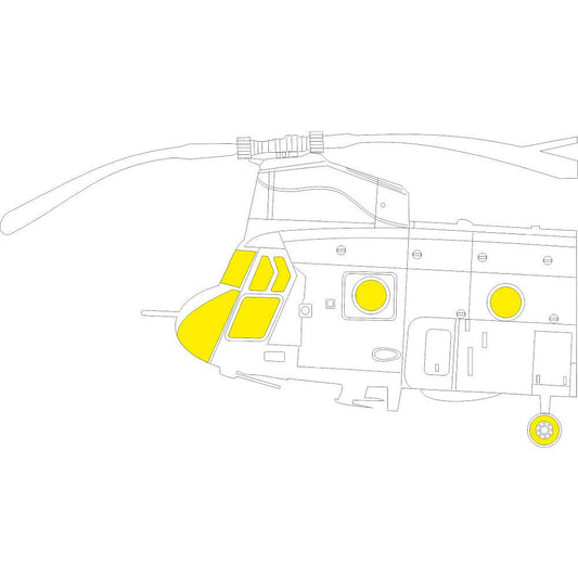 1:72 Chinook HC.1 Masking Set for Airfix CX670 Eduard