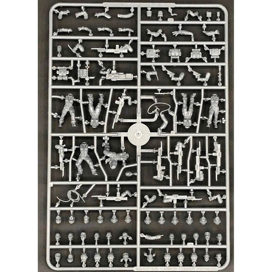 28mm Death Fields Cannon Fodder (2): Females Sprue Wargames Atlantic