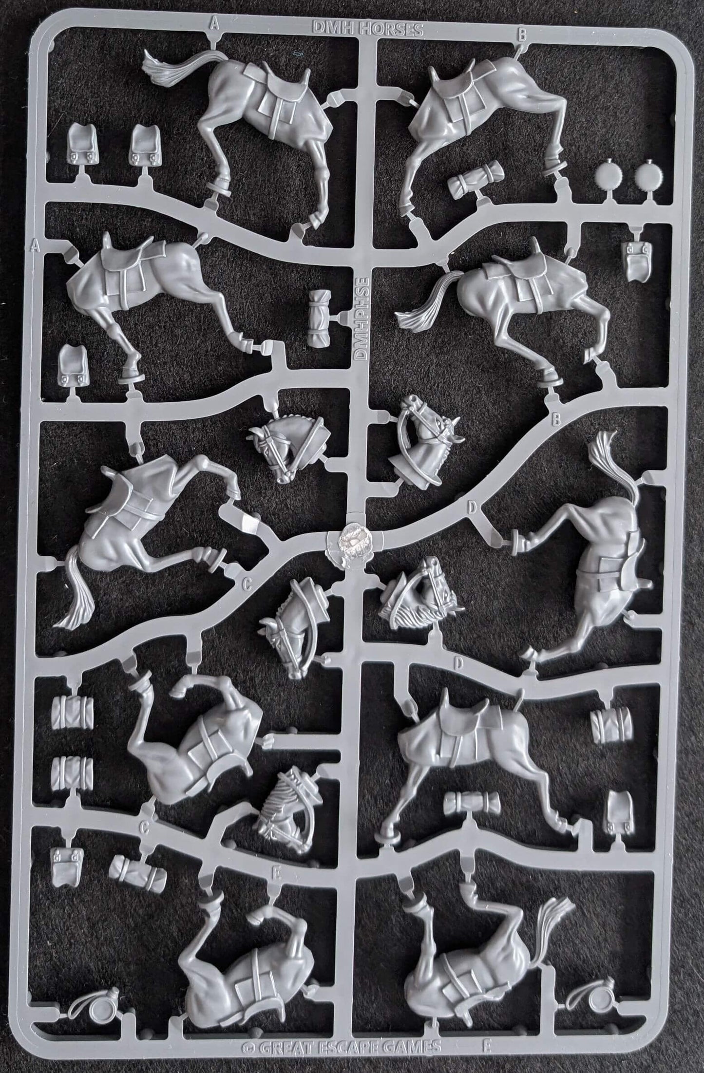 28mm DMH Mounted Gunfighters Single Sprue Great Escape Games