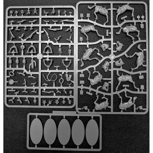 28mm Mounted Gunfighters II - The Ladies Sprue Great Escape Games