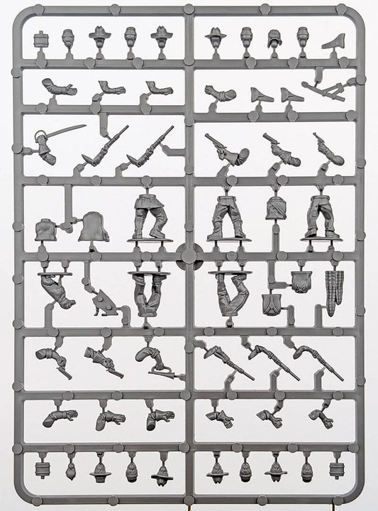 28mm US Cavalry / Buffalo Soldiers Great Escape Games Sprue