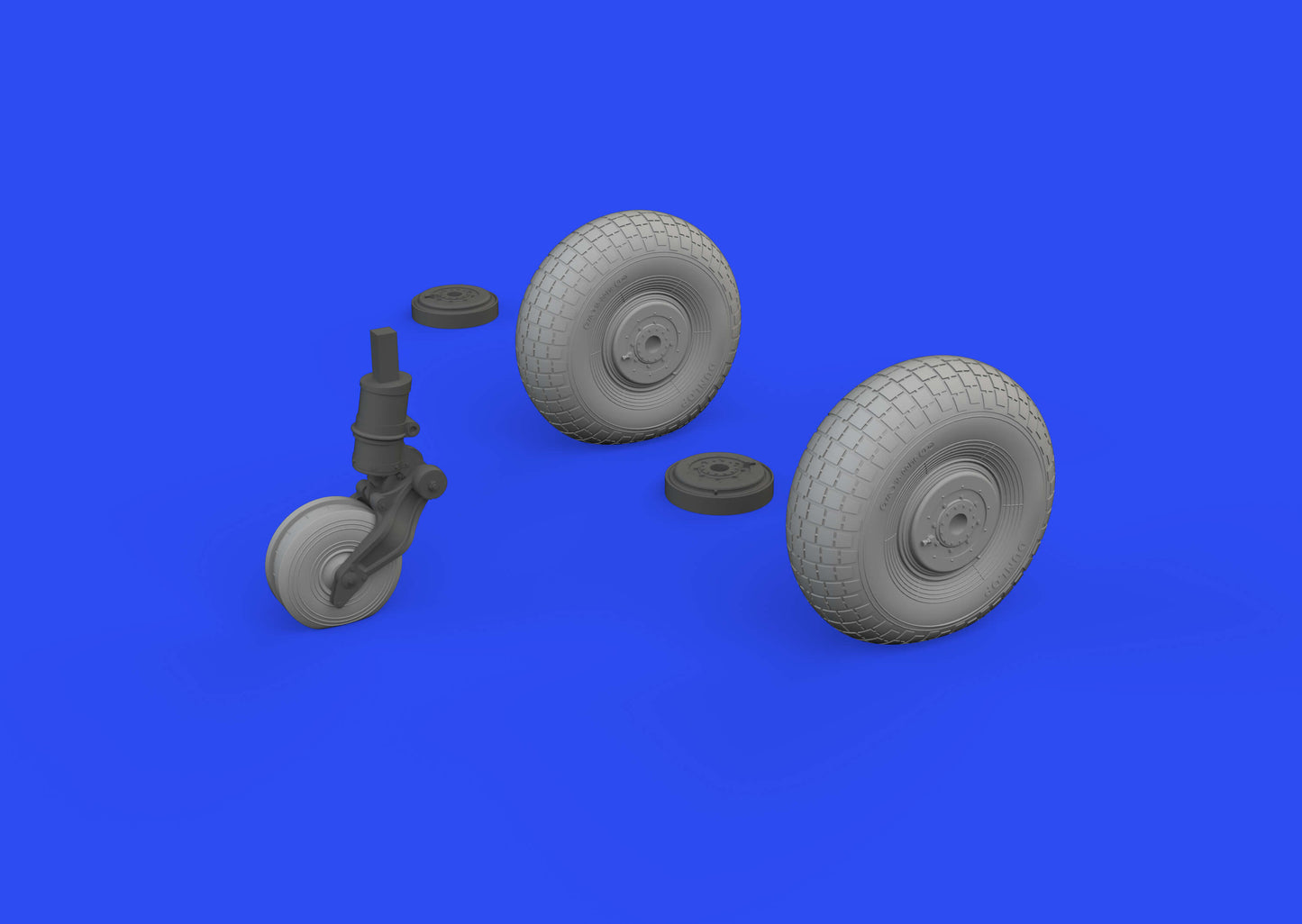 1:48 Mosquito wheels for Tamiya 648746 Eduard Brassin