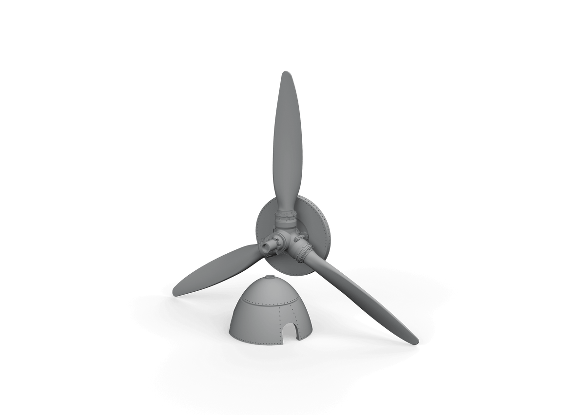 1:72 Messerschmitt Bf 109F Propeller Late PRINT 672314 Eduard Brassin