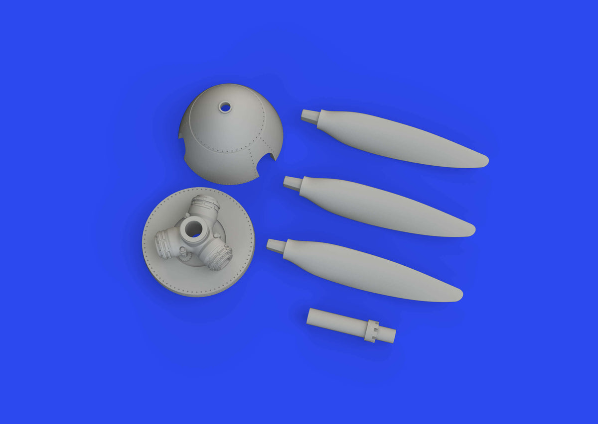 1:72 Messerschmitt Bf 109F Propeller Late PRINT 672314 Eduard Brassin