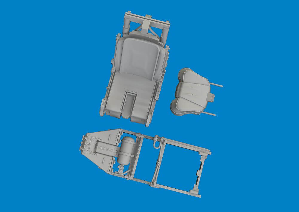 1:72 F-35B Ejection Seat PRINT for Tamiya 672391 Eduard Brassin