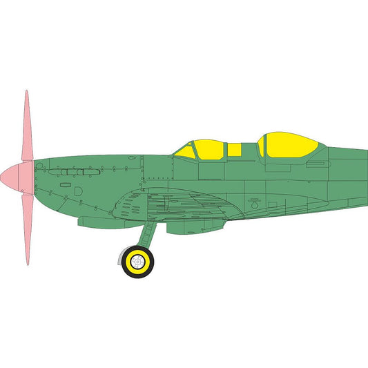 1:48 Spitfire Tr.9 Masking Set for Airfix EX1139 Eduard