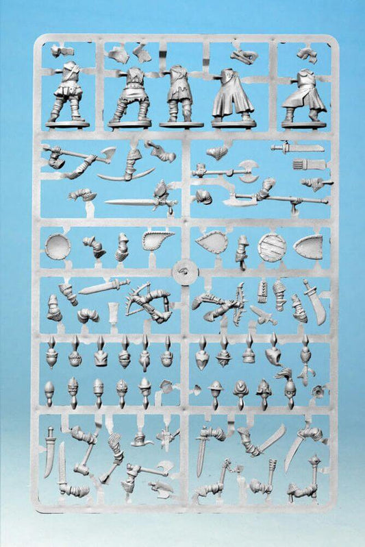 28mm Frostgrave Cultist Knights Single Sprue With Bases