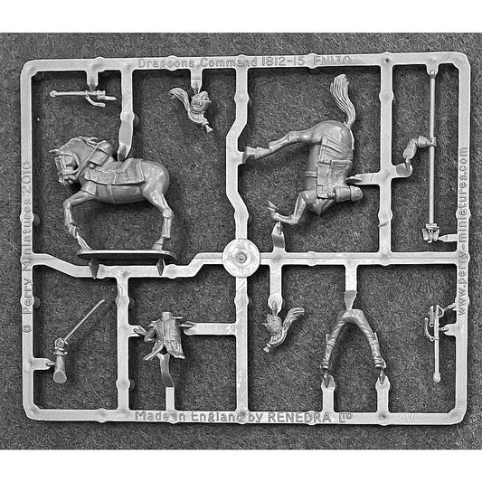 28mm Napoleonic French Dragoons Command Sprue Perry Miniatures