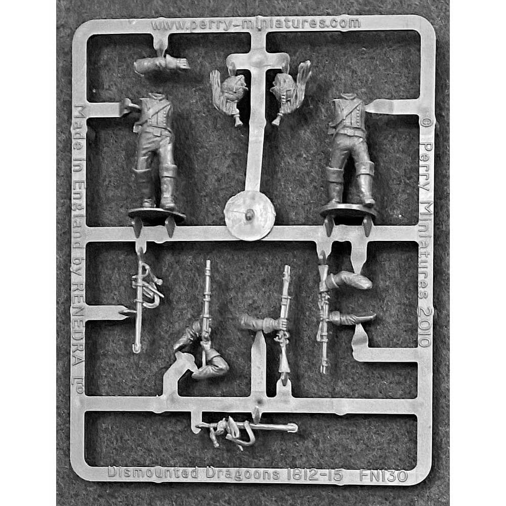 28mm Napoleonic French Dragoons Dismounted Sprue Perry Miniatures
