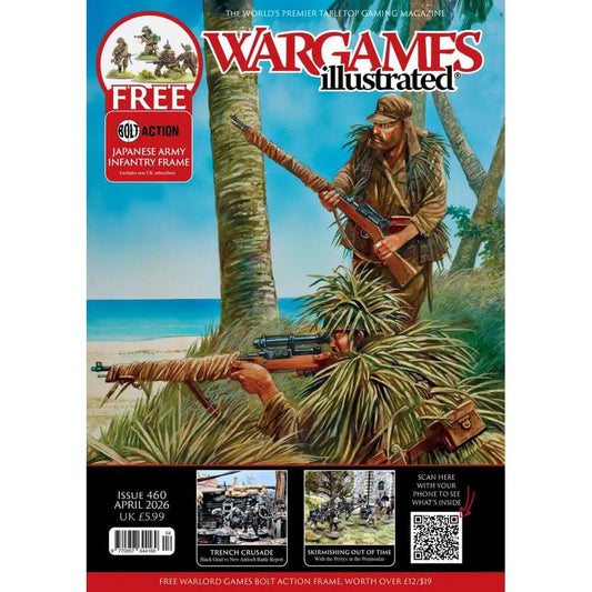 Wargames Illustrated Magazine Issue 460 April 2026 FREE SPRUE