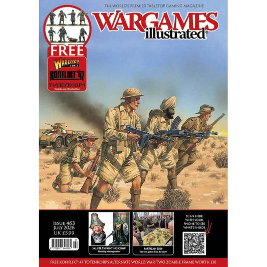 Wargames Illustrated Magazine Issue 463 July 2026 FREE Sprue