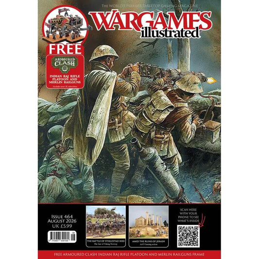 Wargames Illustrated Magazine Issue 464 August 2026 with FREE Sprue