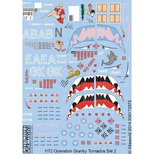 1:72 War Birds Desert Storm Tornado GR.4 KW172079 Kits-World