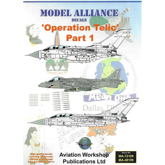 Model Alliance MA-72109 Operation TELIC Part 1 Decals 1/72