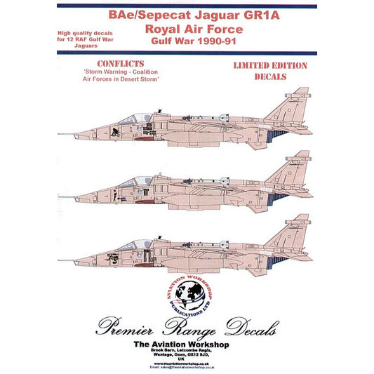 Model Alliance MA-72117 Jaguar GR.1 Desert Storm Decals 1/72