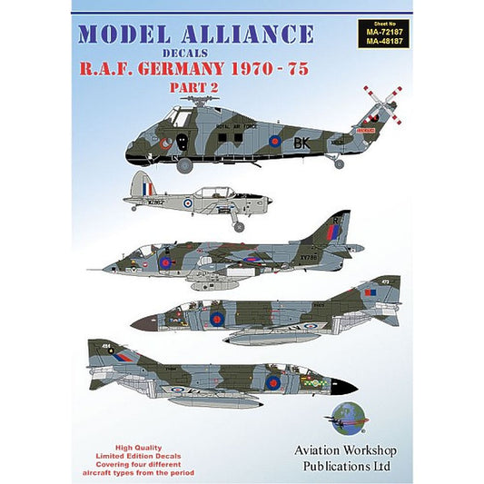 Model Alliance MA-72187 RAF Germany Part 2 Decals 1:72