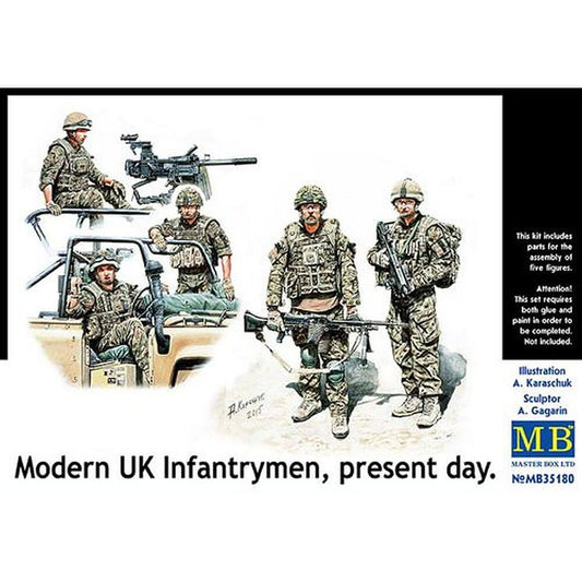 1:35 Modern UK Infantrymen Present Day MB35180 Master Box