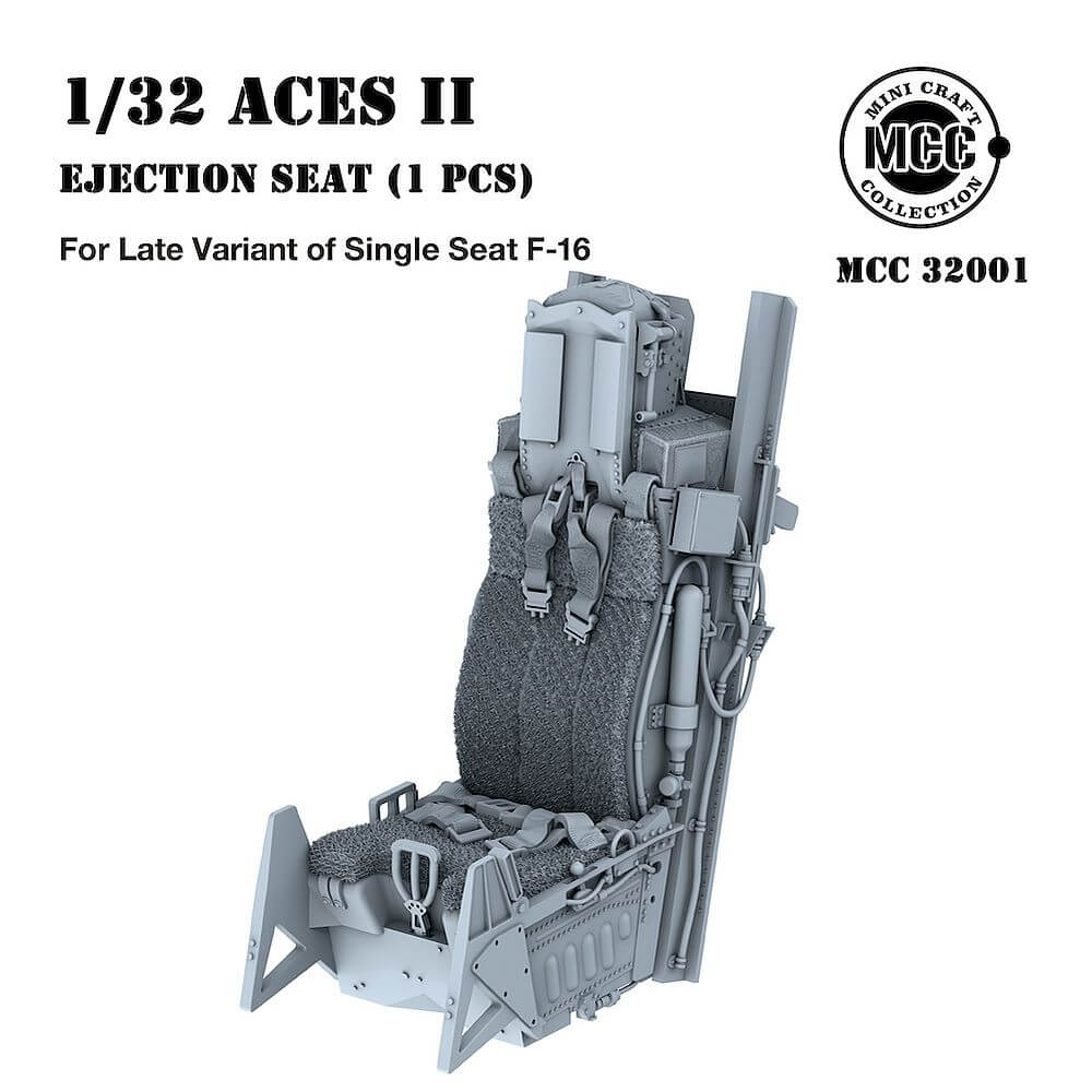 1:32 F-16 ACES II Ejection Seat MCC32001 Mini Craft Collection