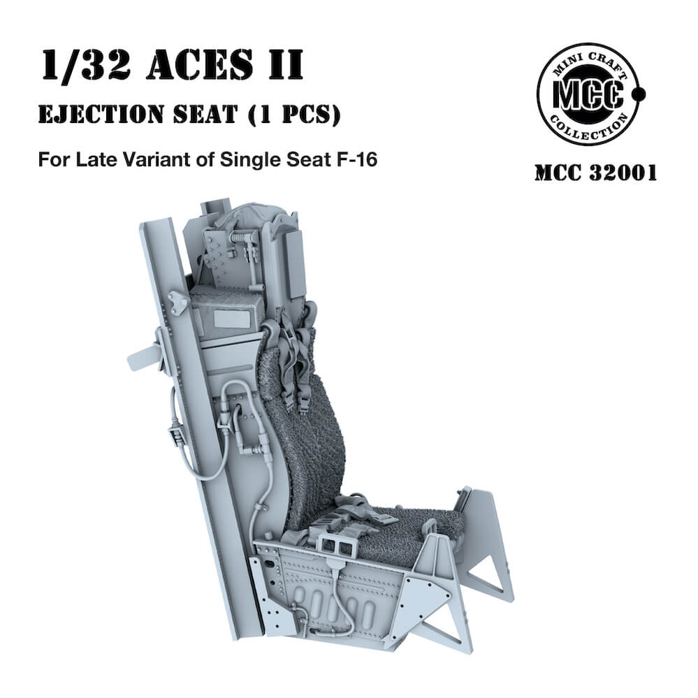 1:32 F-16 ACES II Ejection Seat MCC32001 Mini Craft Collection