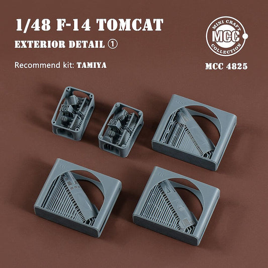 1:48 F-14 Tomcat Exterior Details Part 1 MCC4825 Mini Craft Collection