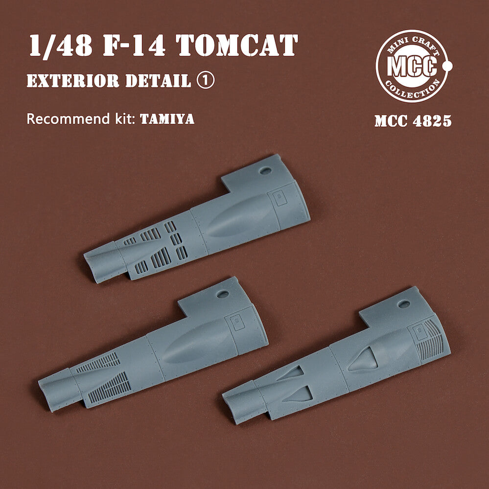 1:48 F-14 Tomcat Exterior Details Part 1 MCC4825 Mini Craft Collection