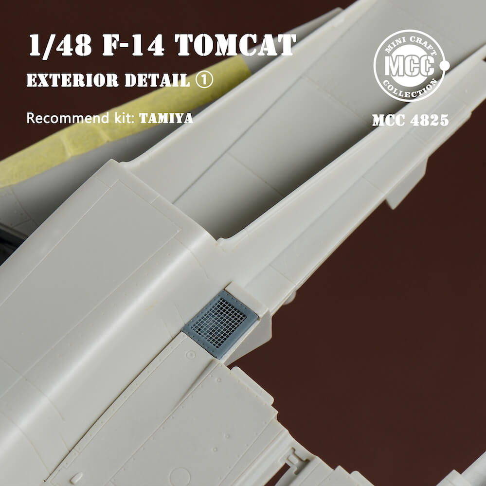 1:48 F-14 Tomcat Exterior Details Part 1 MCC4825 Mini Craft Collection