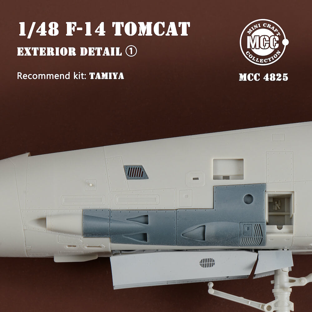 1:48 F-14 Tomcat Exterior Details Part 1 MCC4825 Mini Craft Collection